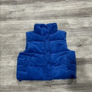 Blue Kids Puffer Vest